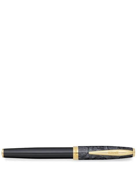 versace pen black|farfetch Versace pen.